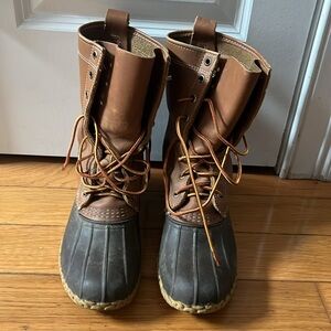 LL Bean boots 10” unlined gently used 2021 size 10 women or size 7 men (euro 41)